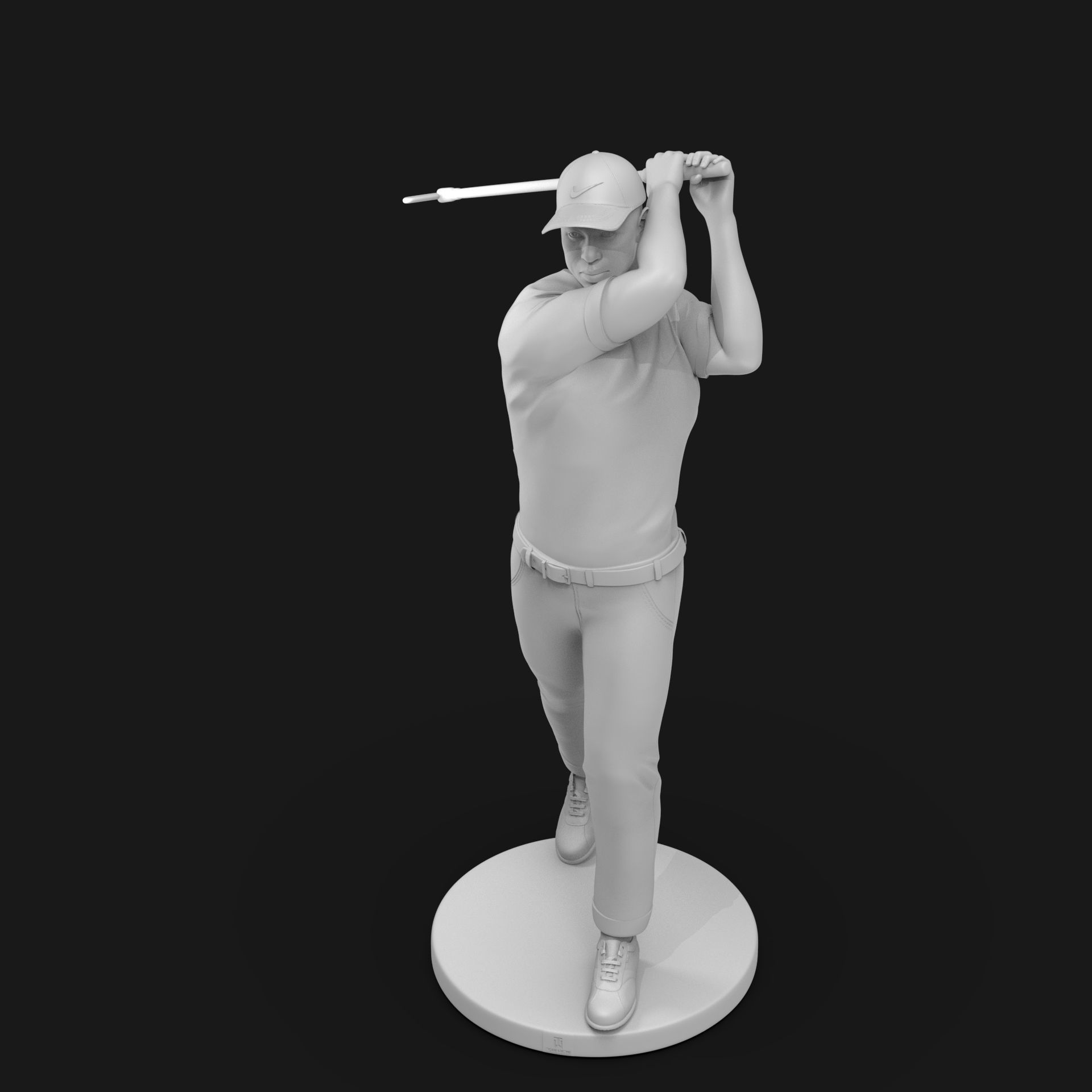 Tiger Wood 3D Printable 1 3D print model_27