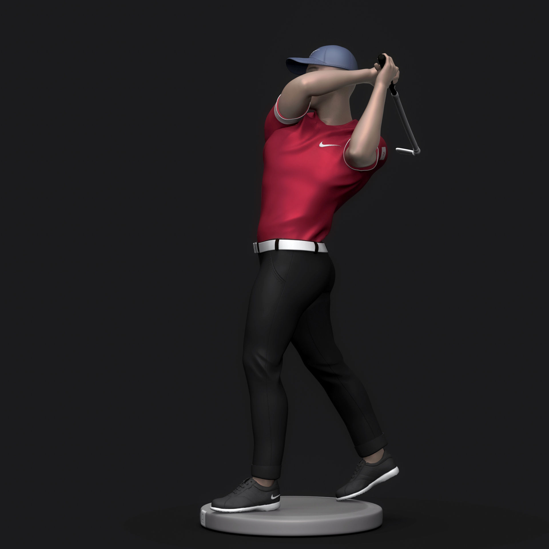 Tiger Wood 3D Printable 1 3D print model_12