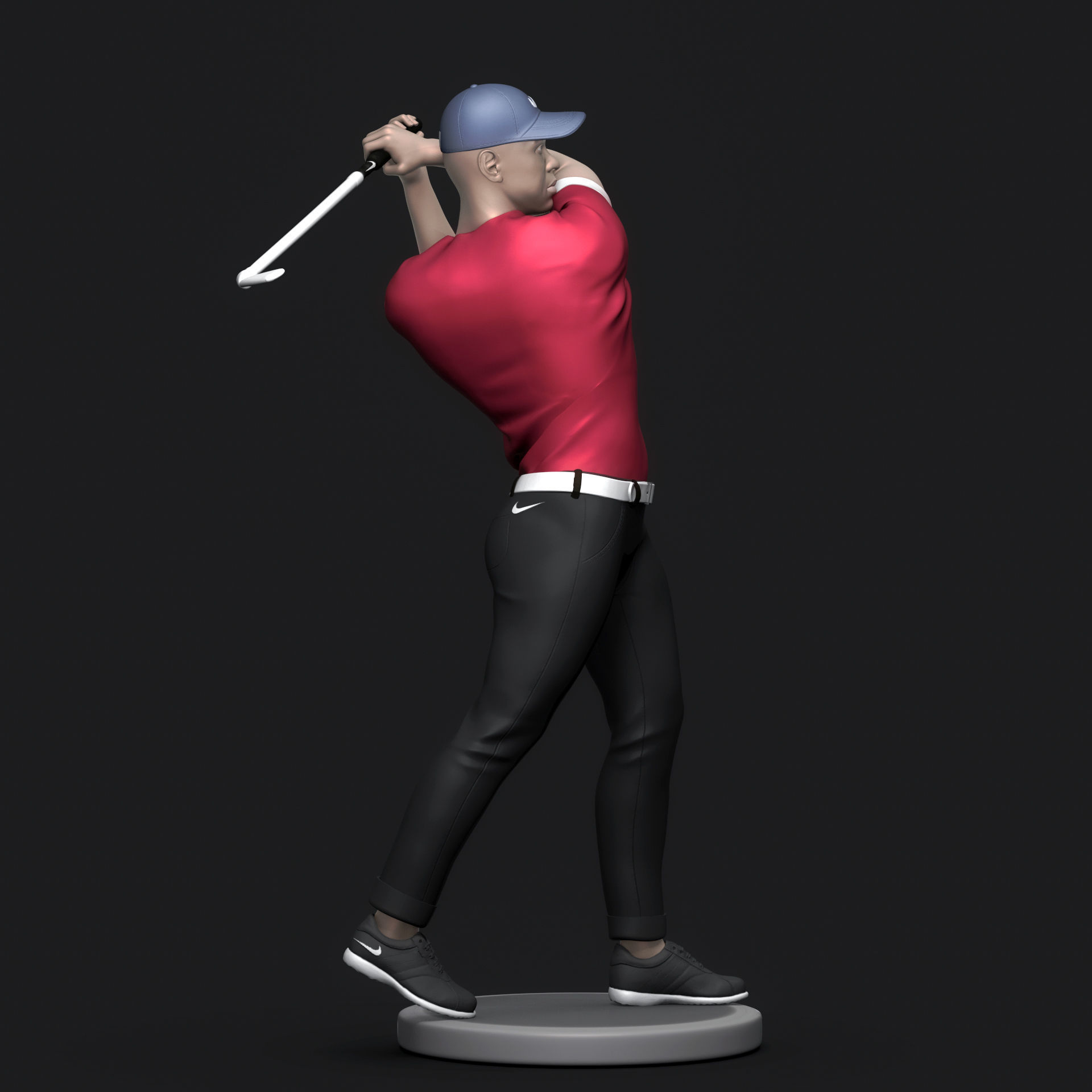 Tiger Wood 3D Printable 1 3D print model_9