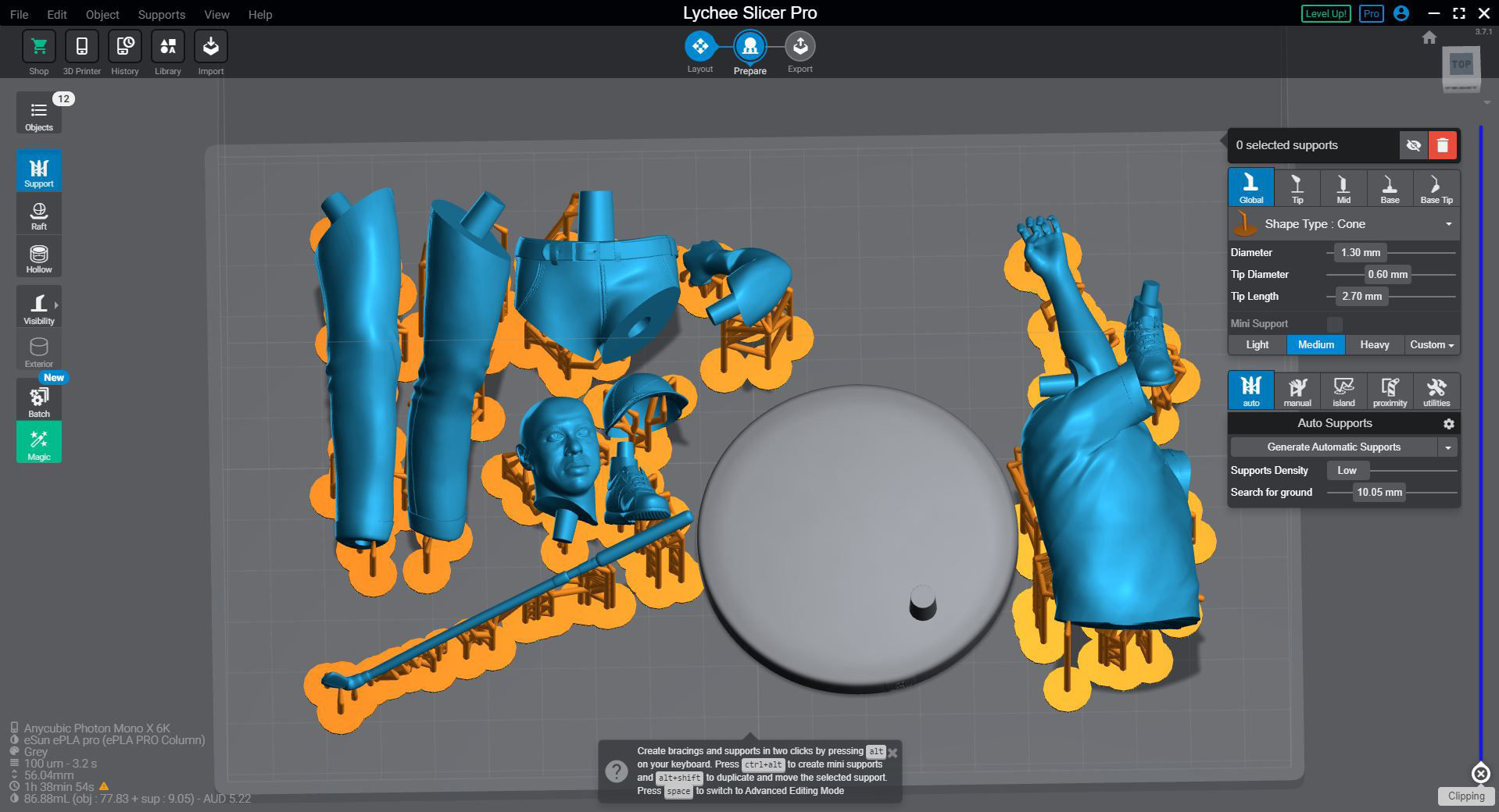 Tiger Wood 3D Printable 1 3D print model_3