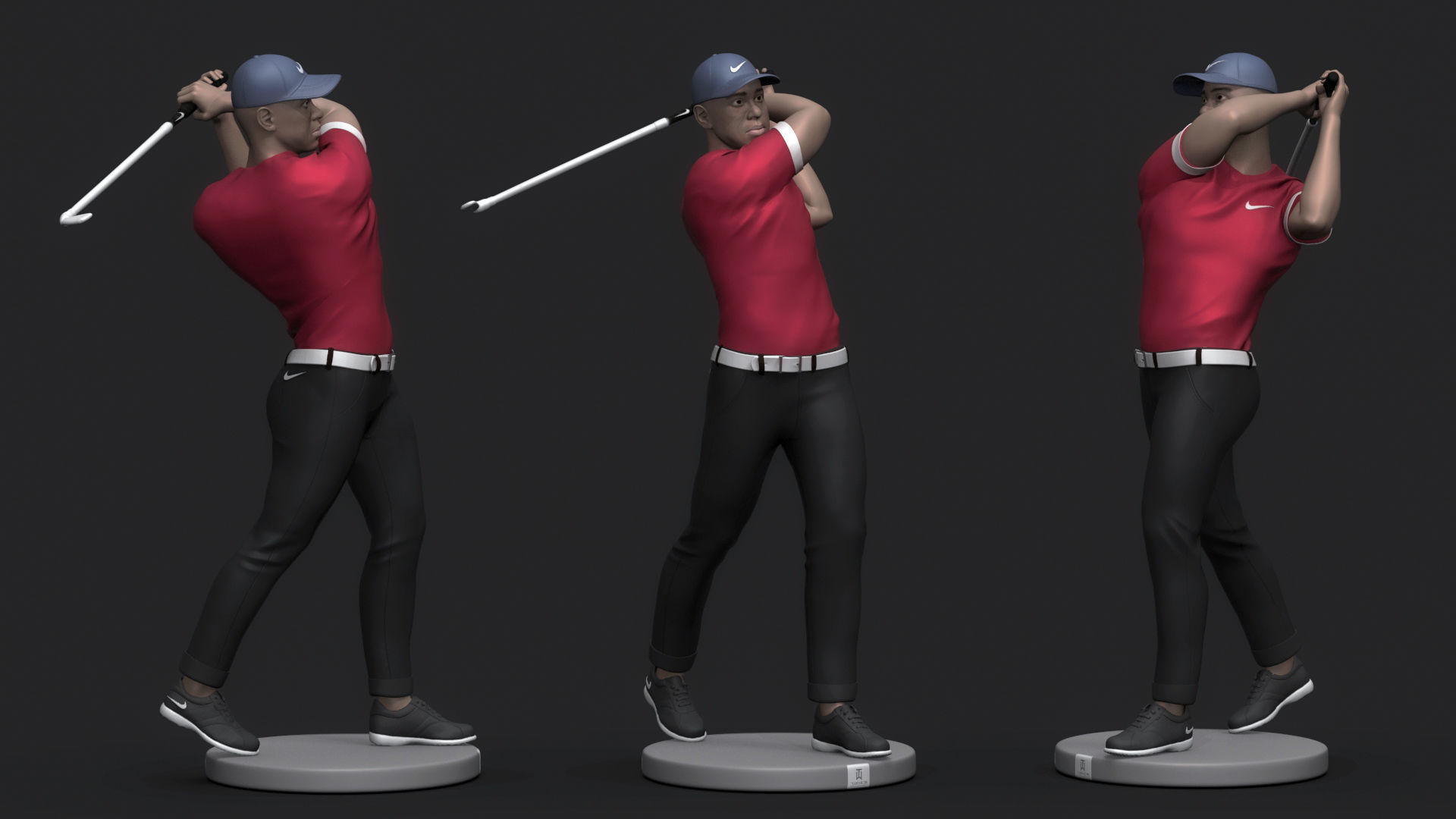 Tiger Wood 3D Printable 1 3D print model_1