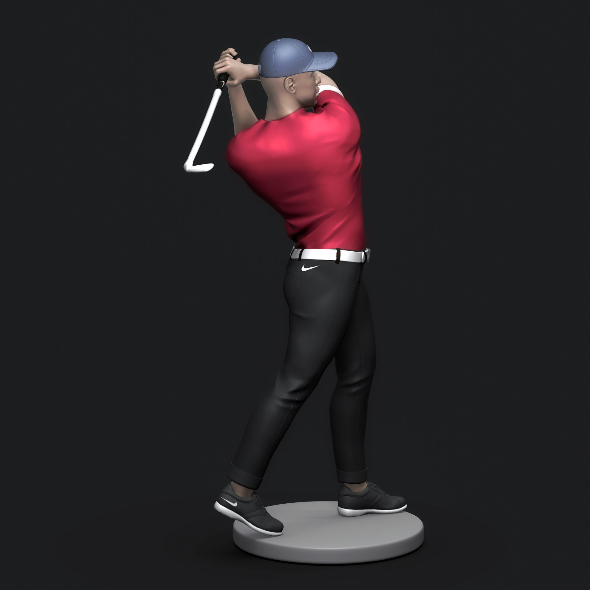 Tiger Wood 3D Printable 1 3D print model_8