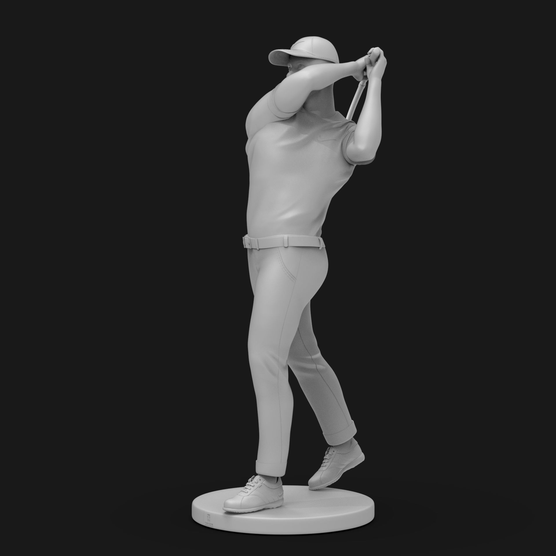 Tiger Wood 3D Printable 1 3D print model_19