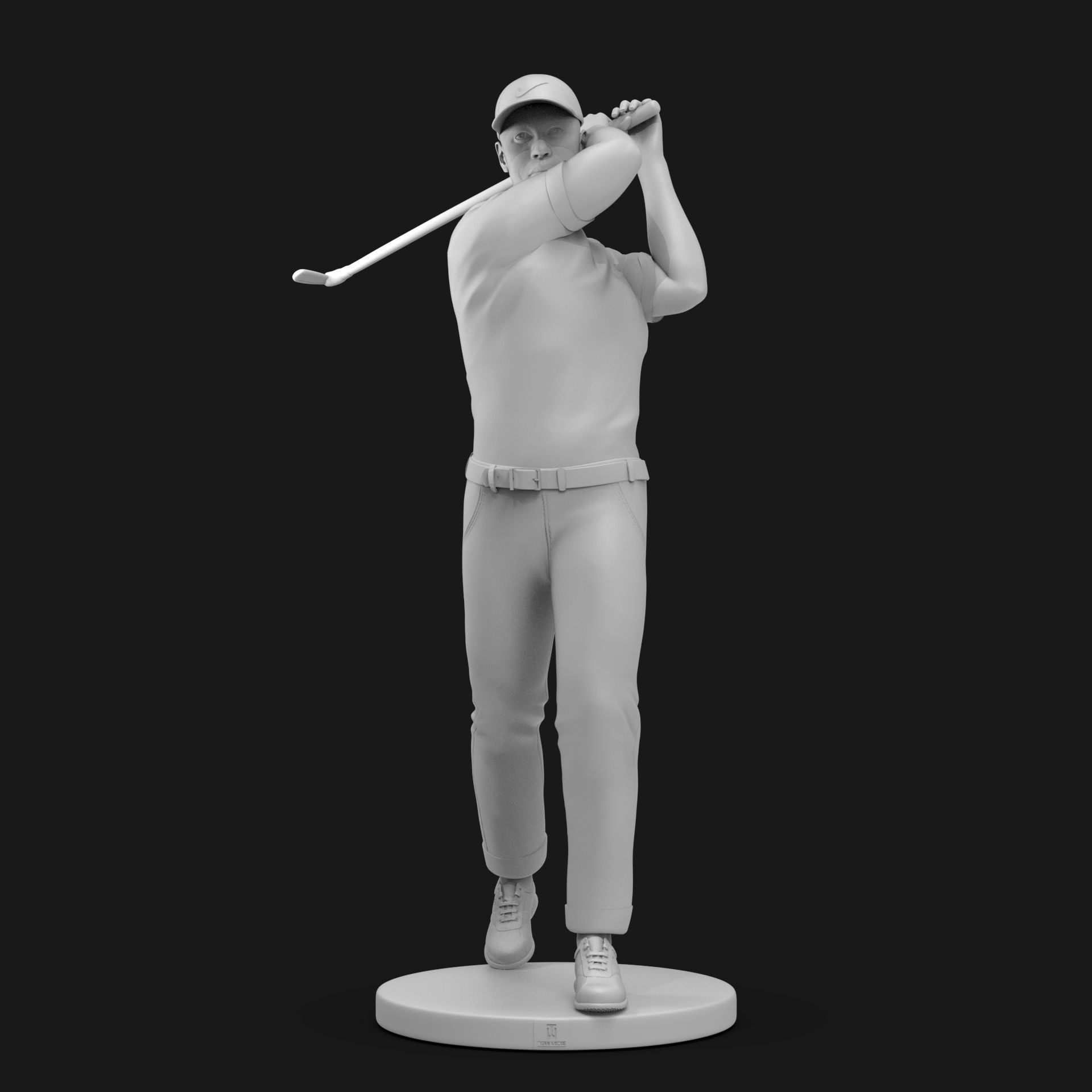 Tiger Wood 3D Printable 1 3D print model_18