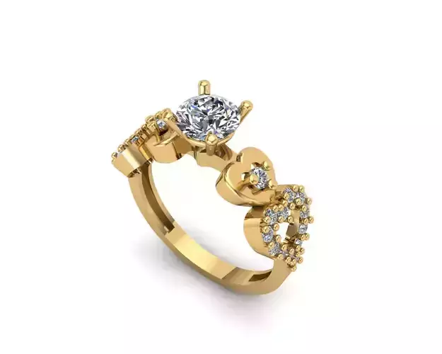 Solitaire ring