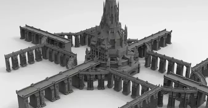 Arch Magician Tower Palace 5