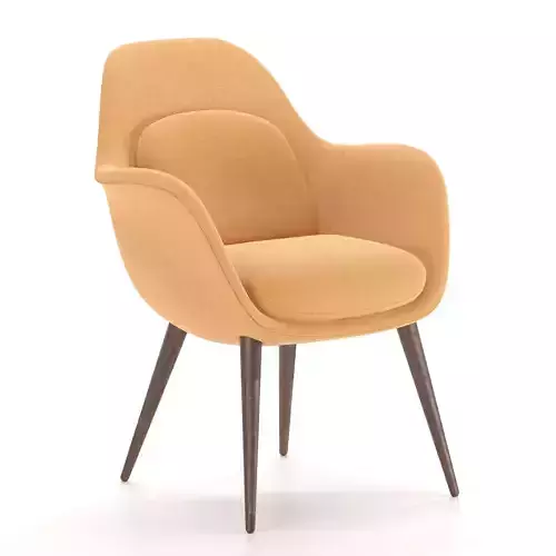 Fredericia-Swoon-Dining-Chair saarinen lounge chair