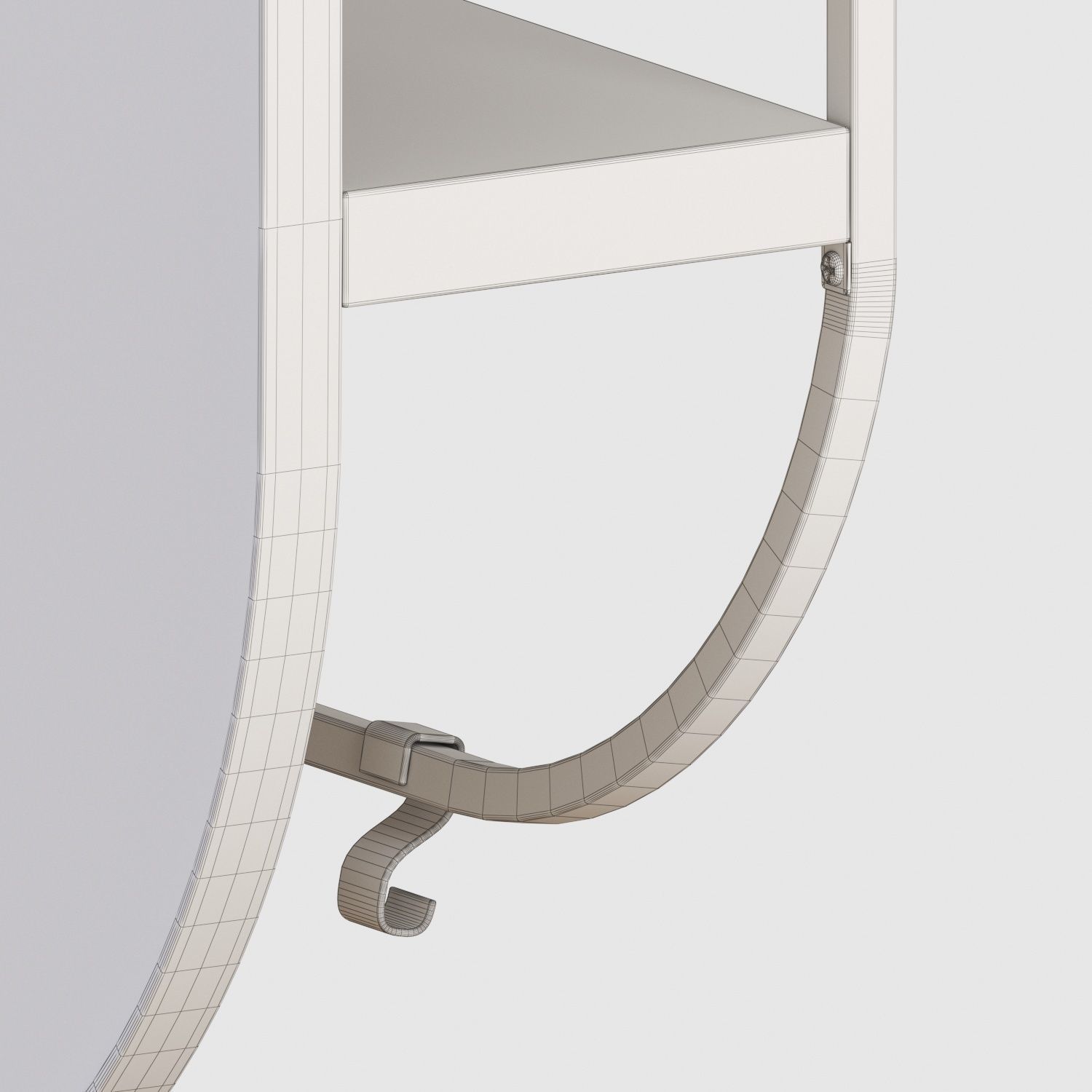 VITTSJO Dressing Table 3D model_7