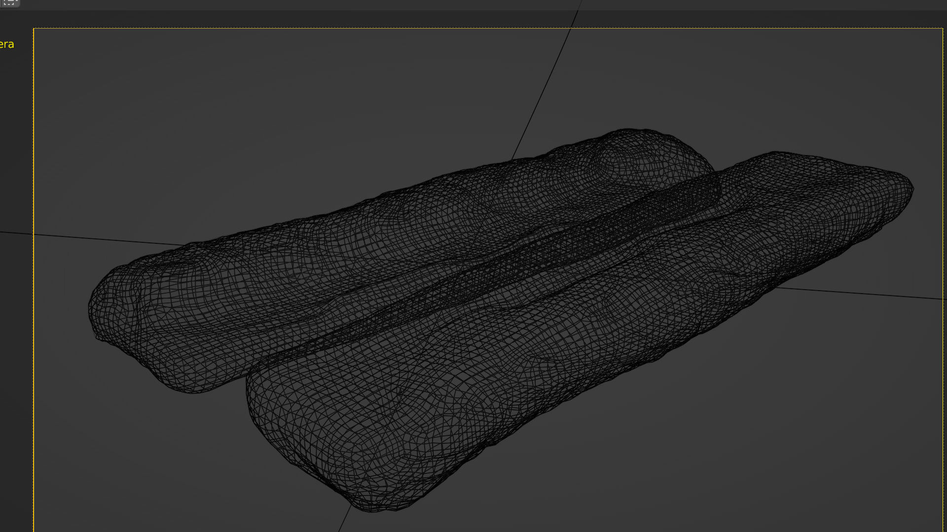 Baguette or cut French bread with seeds and spices 3D model_6