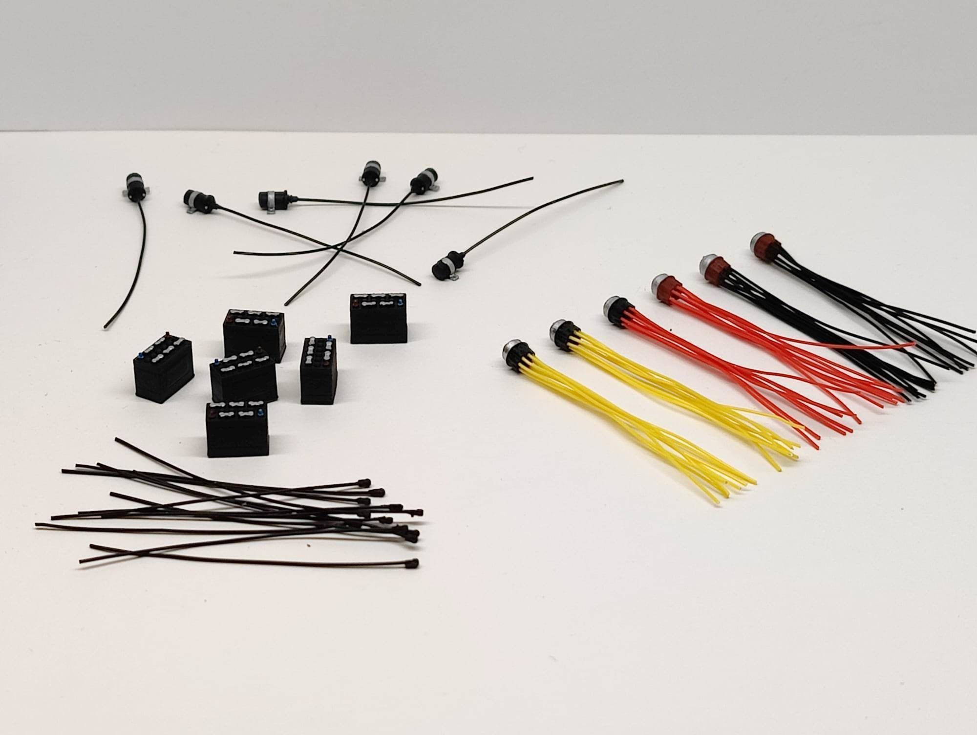 Ignition coil 1-25 scale Hi-poly 3D print model_9