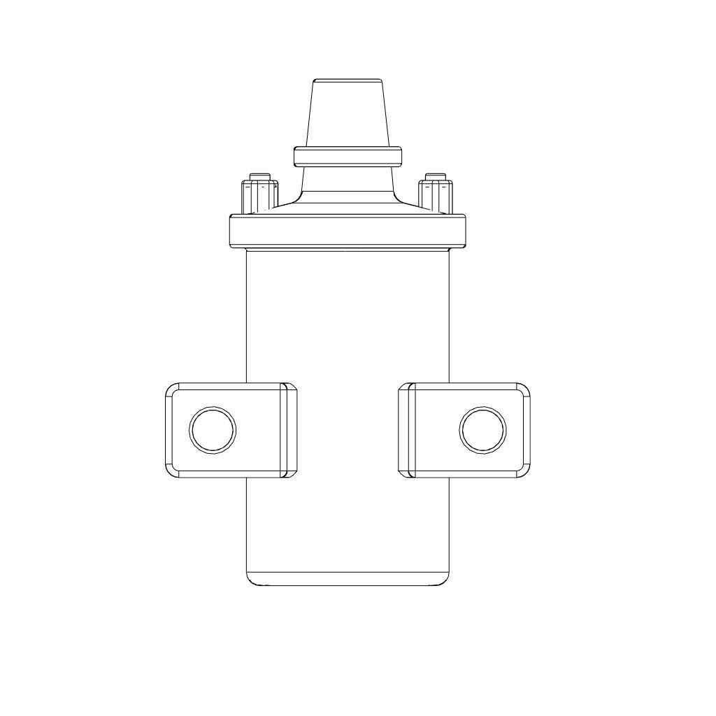 Ignition coil 1-25 scale Hi-poly 3D print model_2