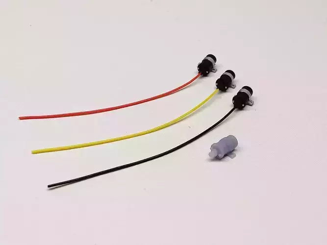 Ignition coil 1-25 scale Hi-poly 3D print model