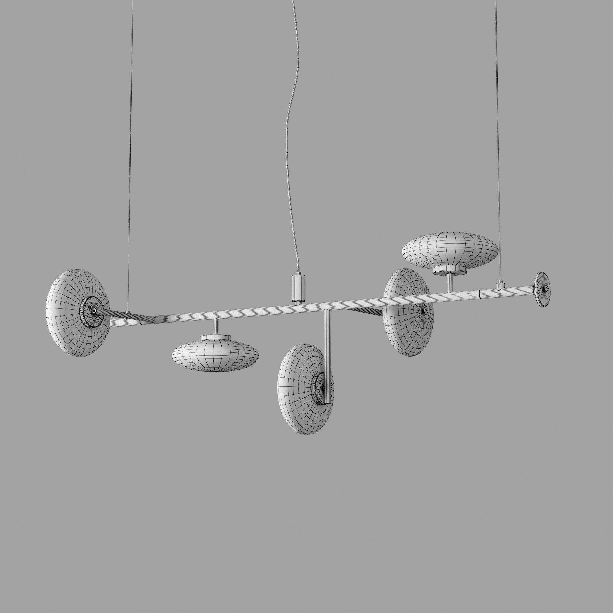 Pendant light Mami Suspension Light 3D model_3