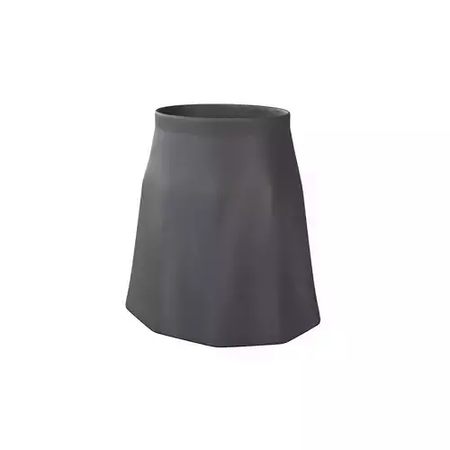 Skirt v1 004 Low-poly 3D model