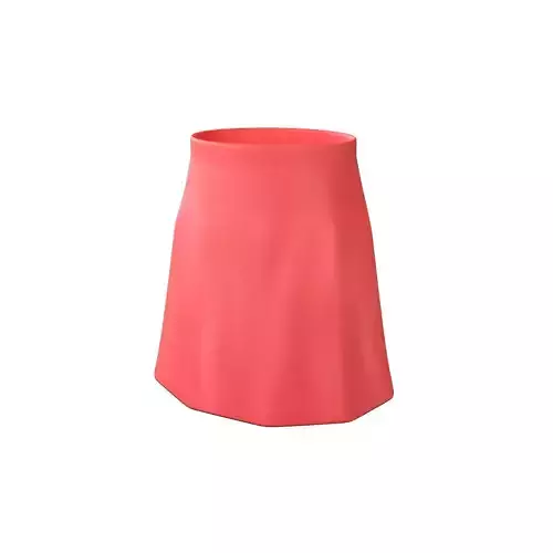 Skirt v1 005 Low-poly 3D model