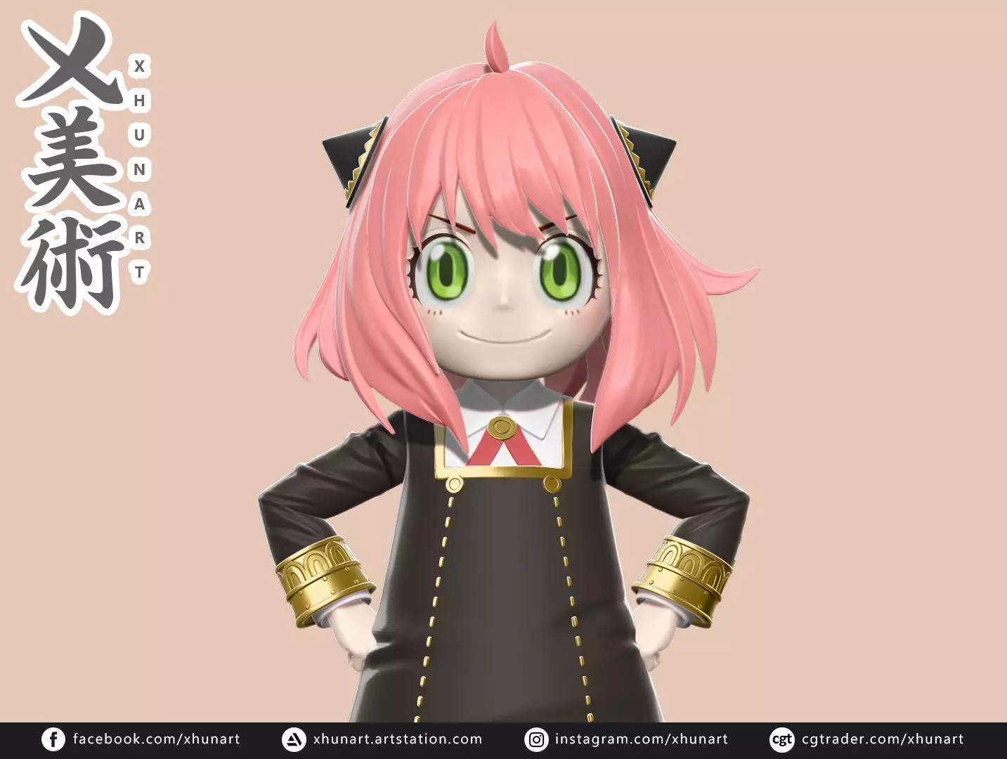 Spy X Family - Anya Forger 3D print model