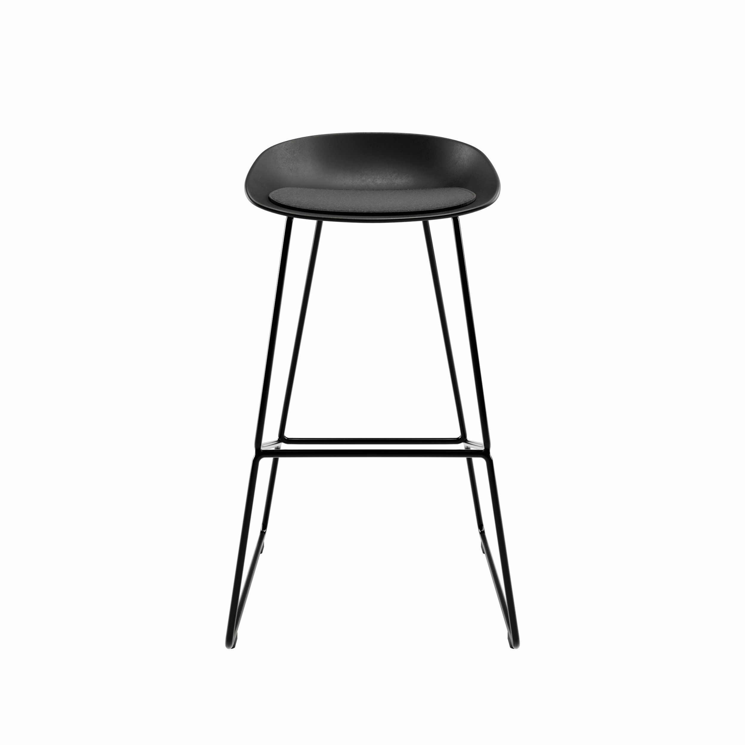 about a stool AAS38 85cm by HAY 3D model_4