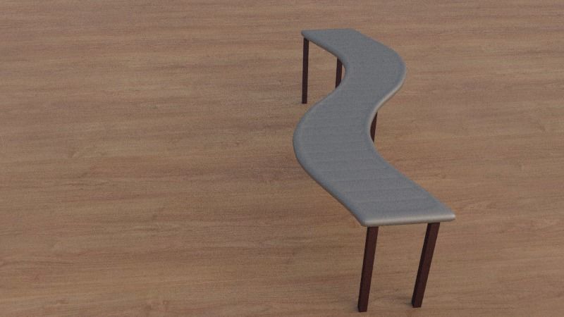 Blender 3d Modelling Rendering of Dining Table 3D model_6