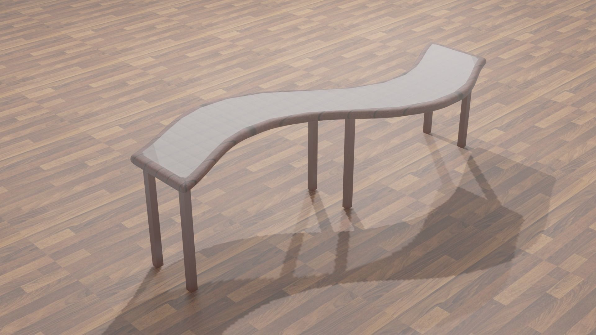 Blender 3d Modelling Rendering of Dining Table 3D model_9