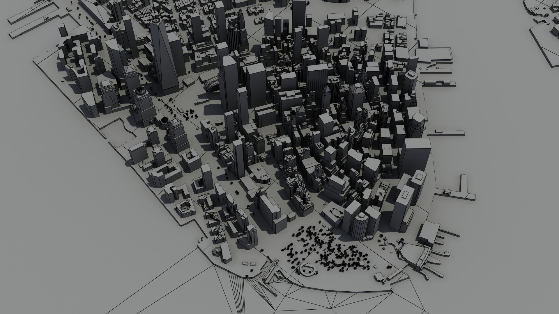 Manhattan NYC 3D model_19