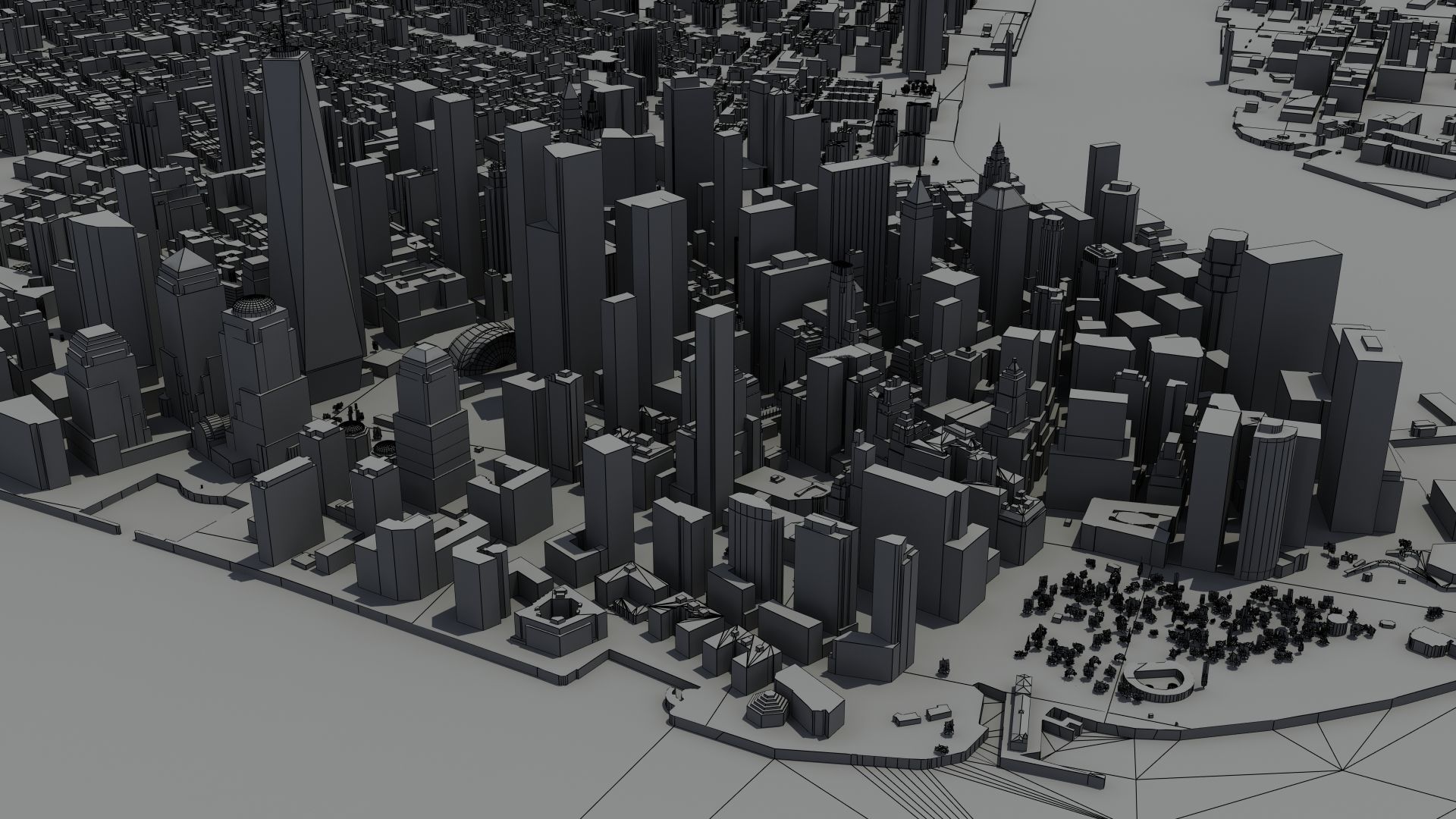 Manhattan NYC 3D model_24