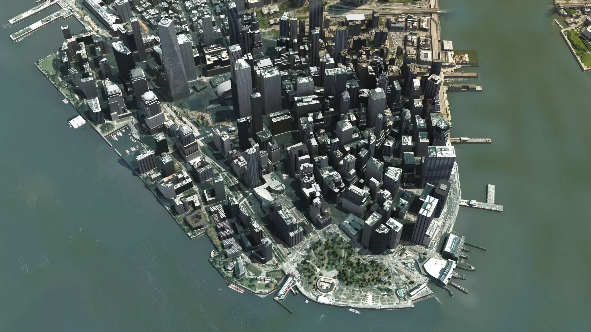 Manhattan NYC 3D model_0