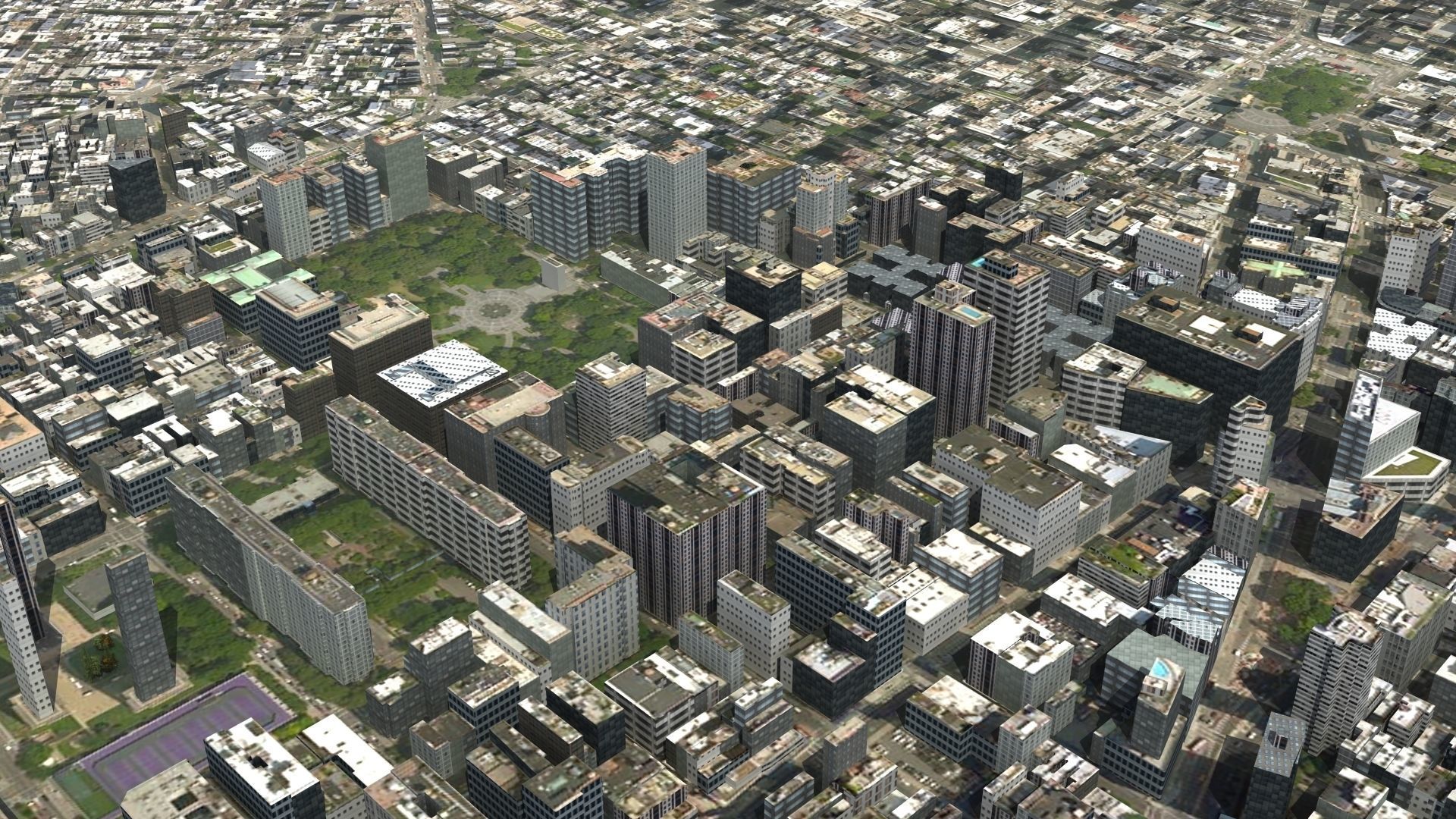 Manhattan NYC 3D model_10