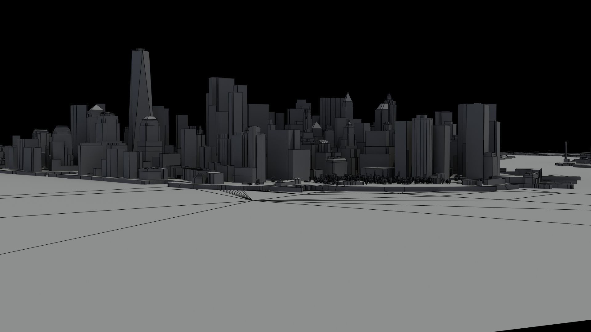 Manhattan NYC 3D model_20