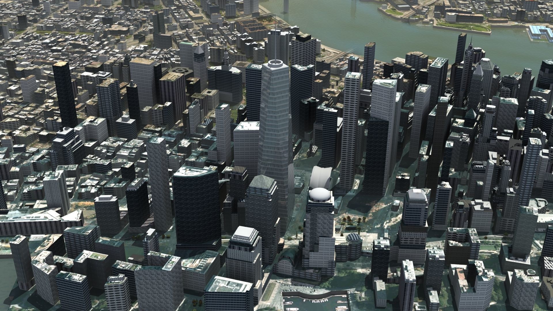 Manhattan NYC 3D model_7