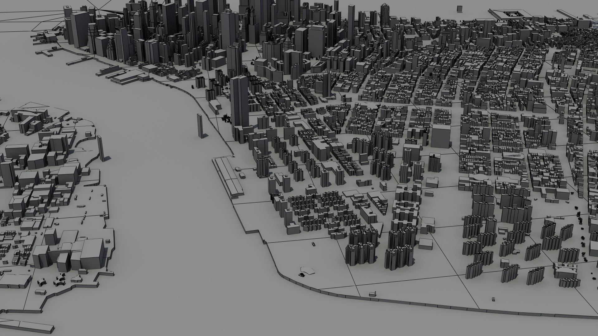 Manhattan NYC 3D model_21