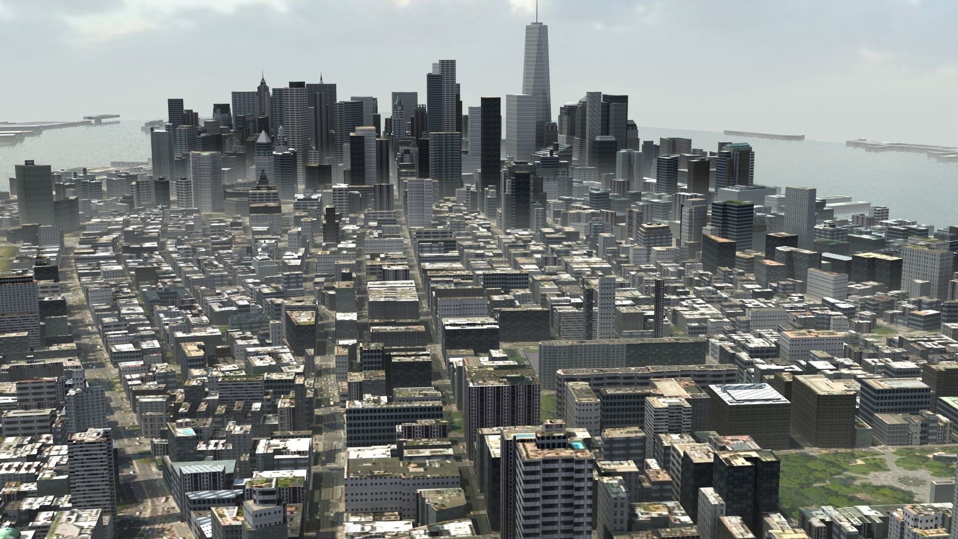 Manhattan NYC 3D model_9