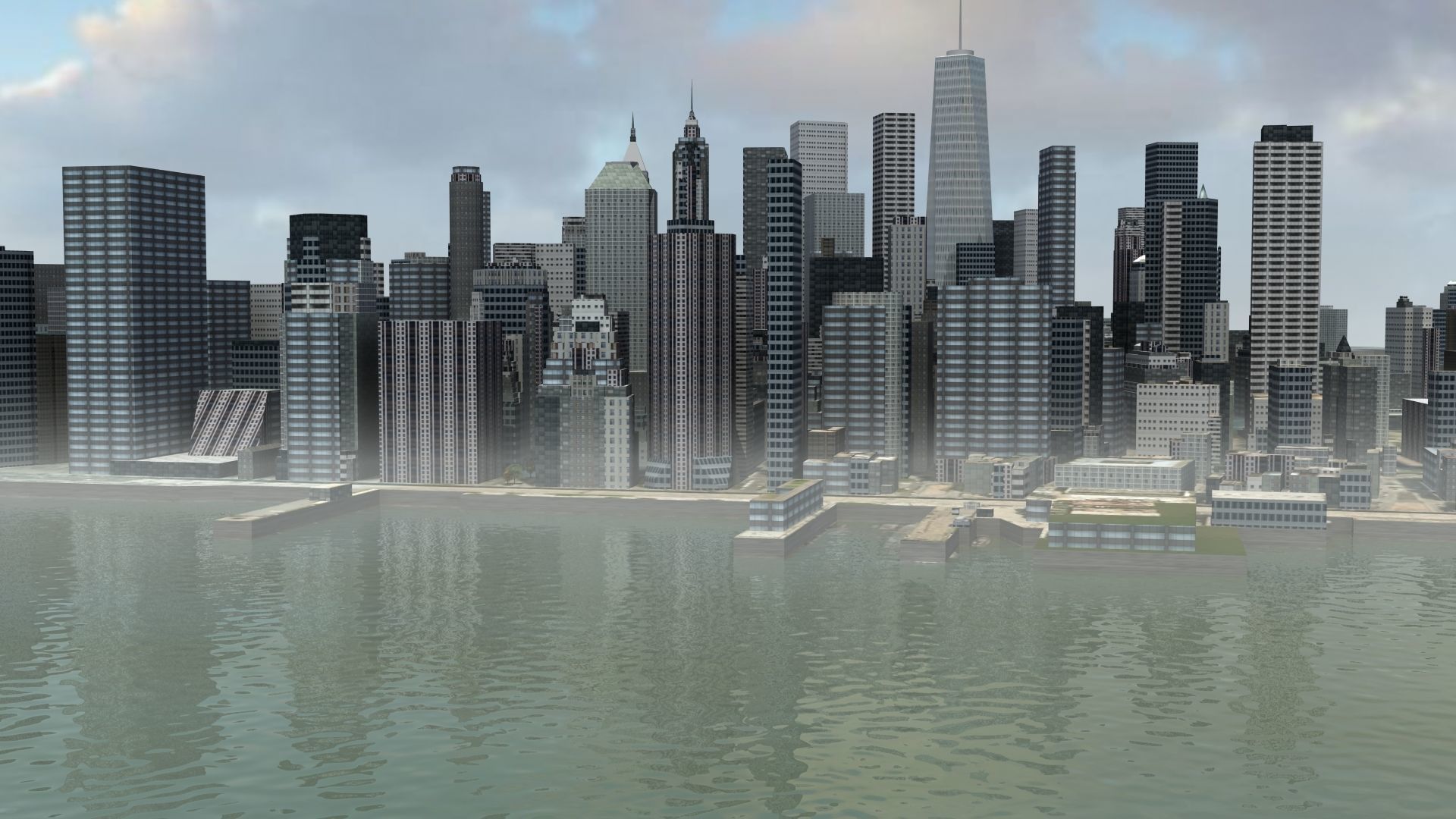 Manhattan NYC 3D model_8
