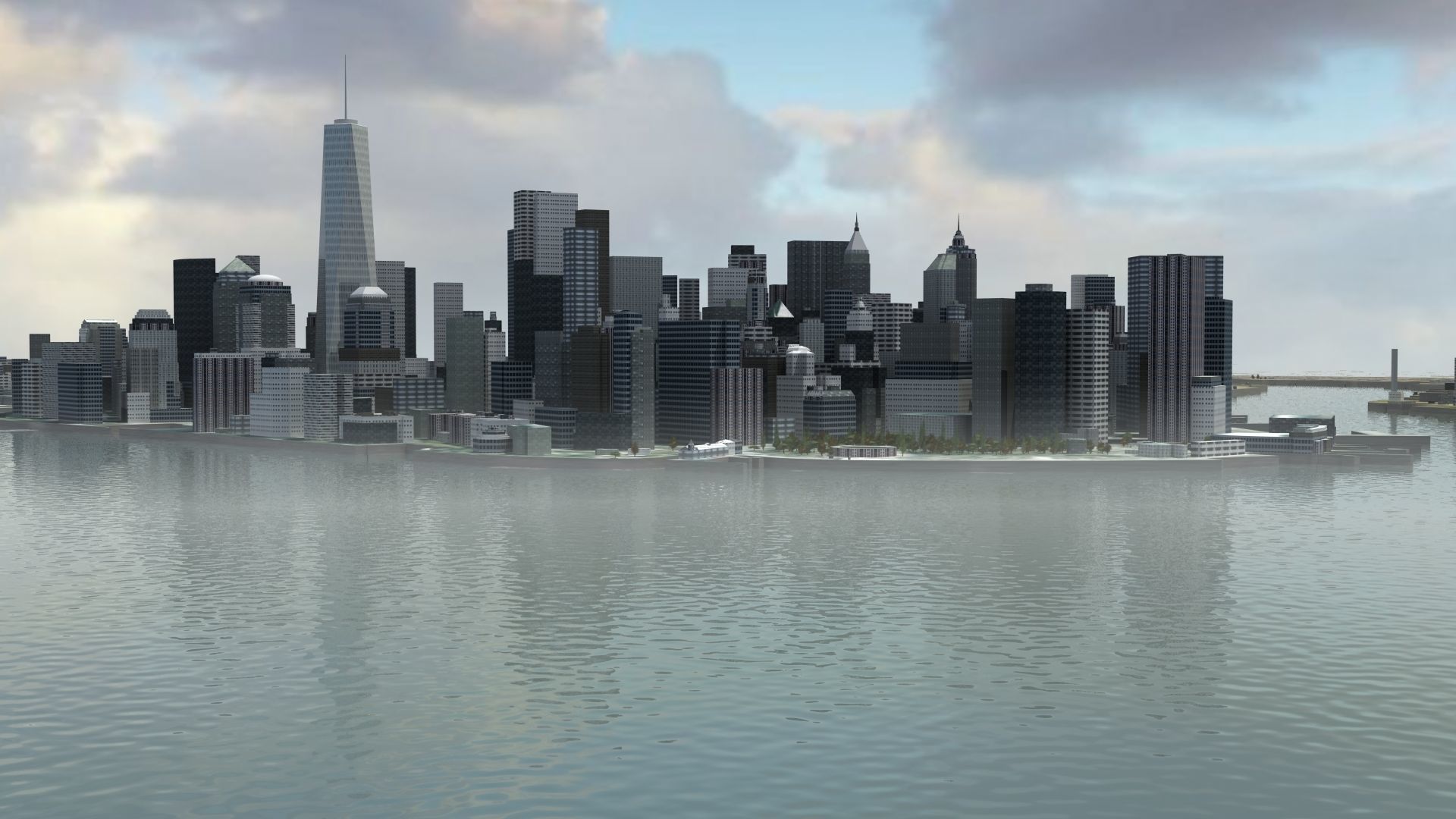 Manhattan NYC 3D model_12