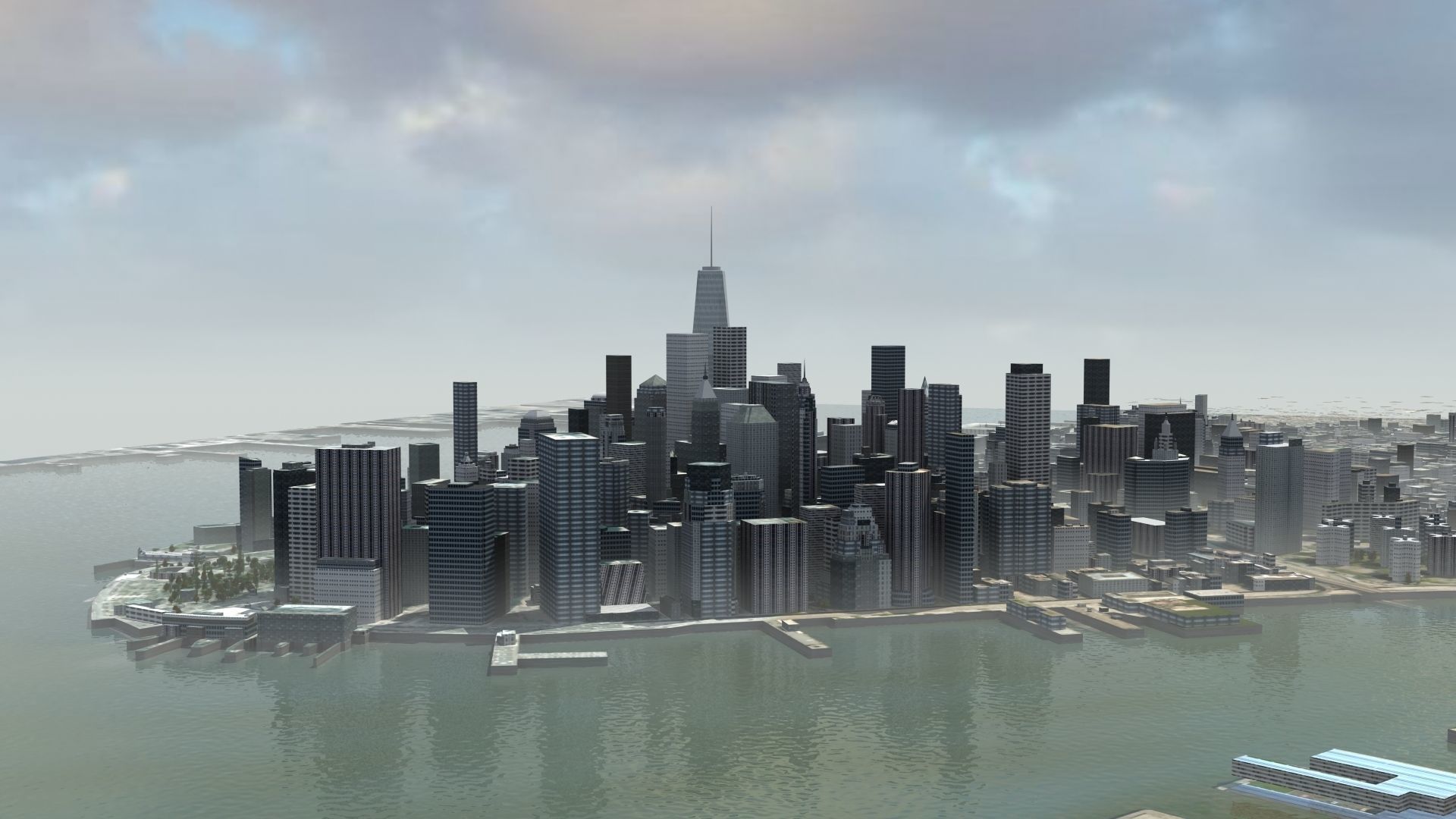 Manhattan NYC 3D model_16