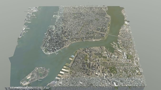 Manhattan NYC 3D model 5