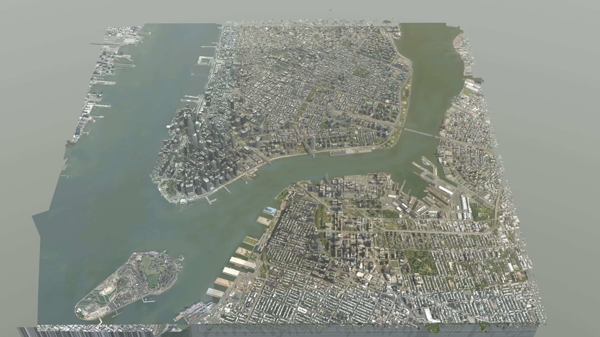 Manhattan NYC 3D model_4