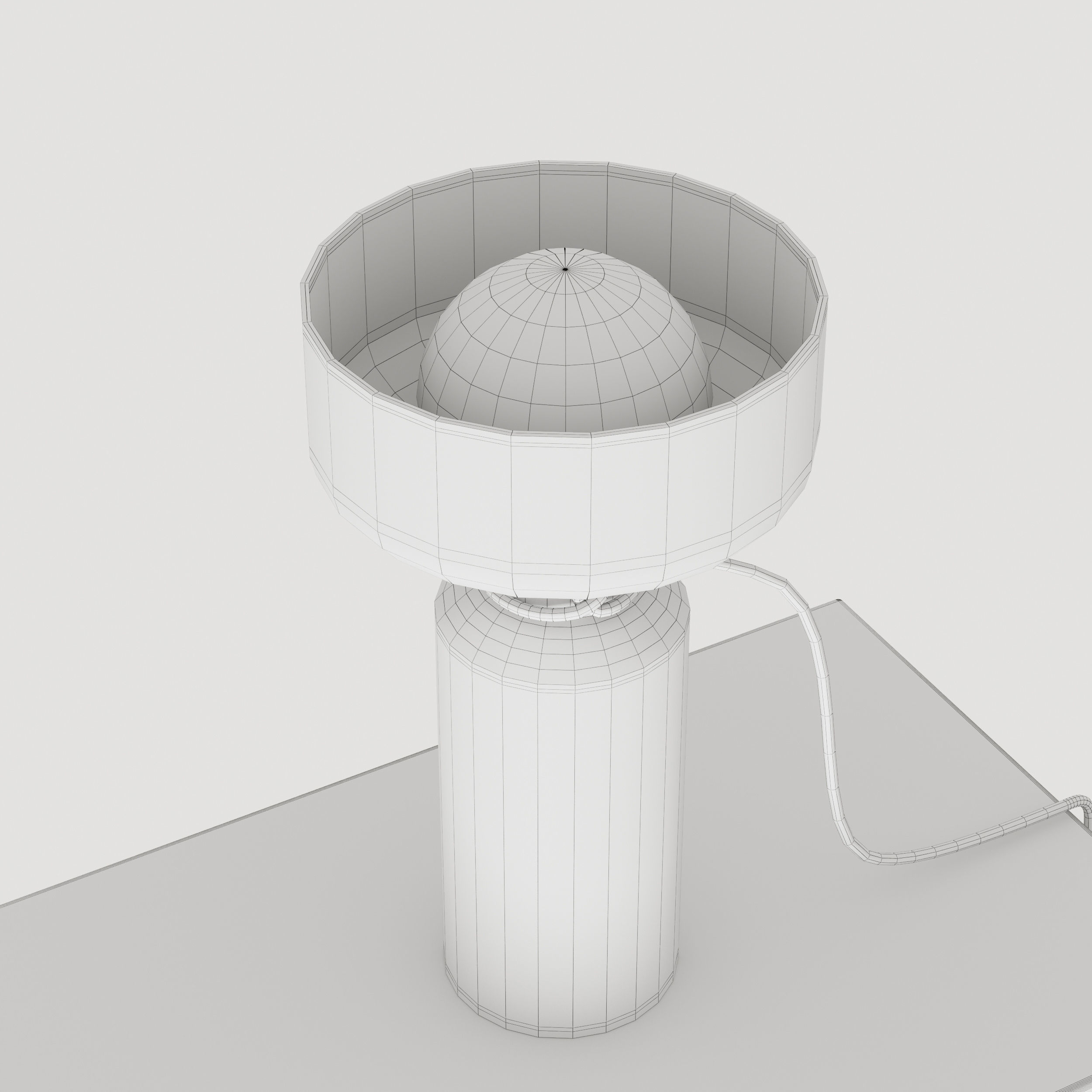 Spotlight volumes series table light 3D model_3