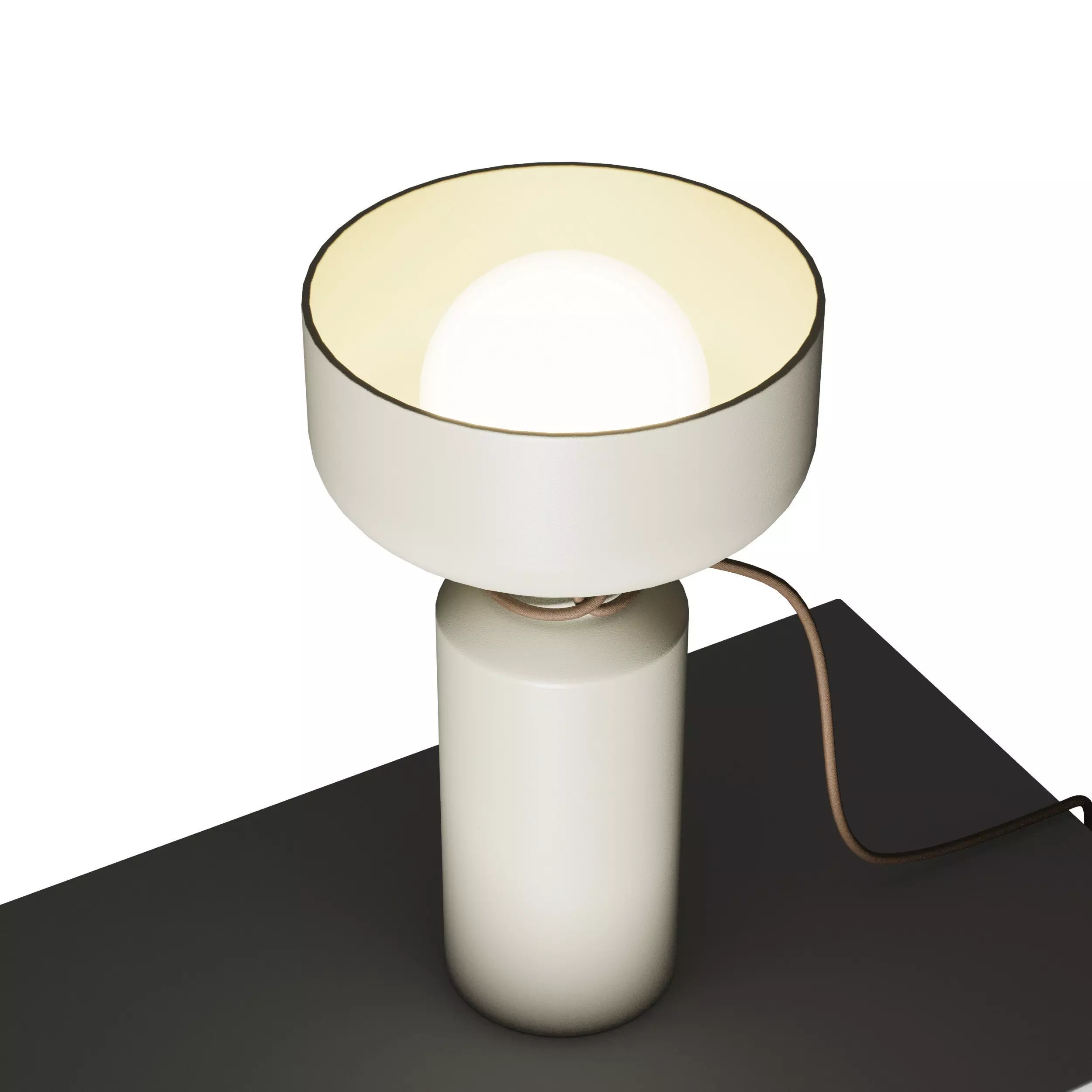 Spotlight volumes series table light 3D model_0