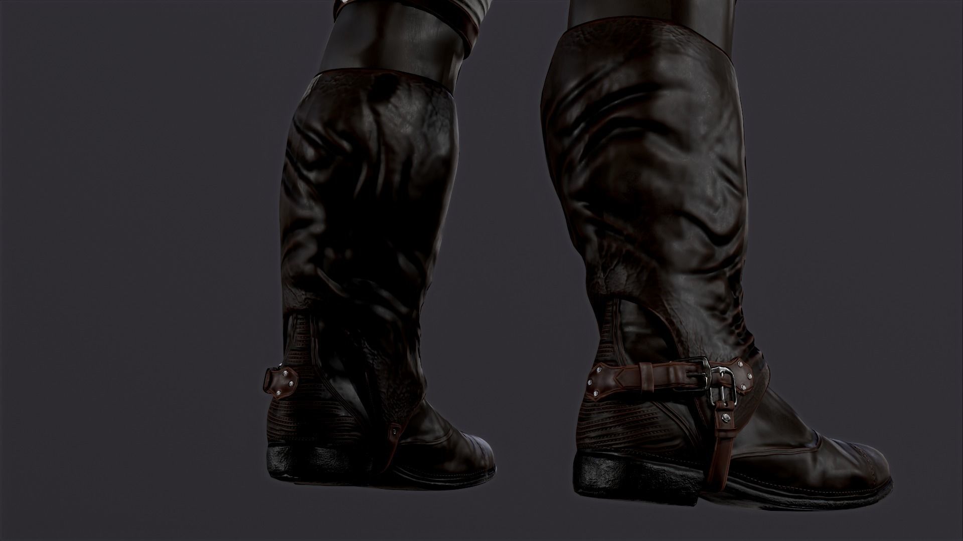 American soldier Low-poly 3D model_12