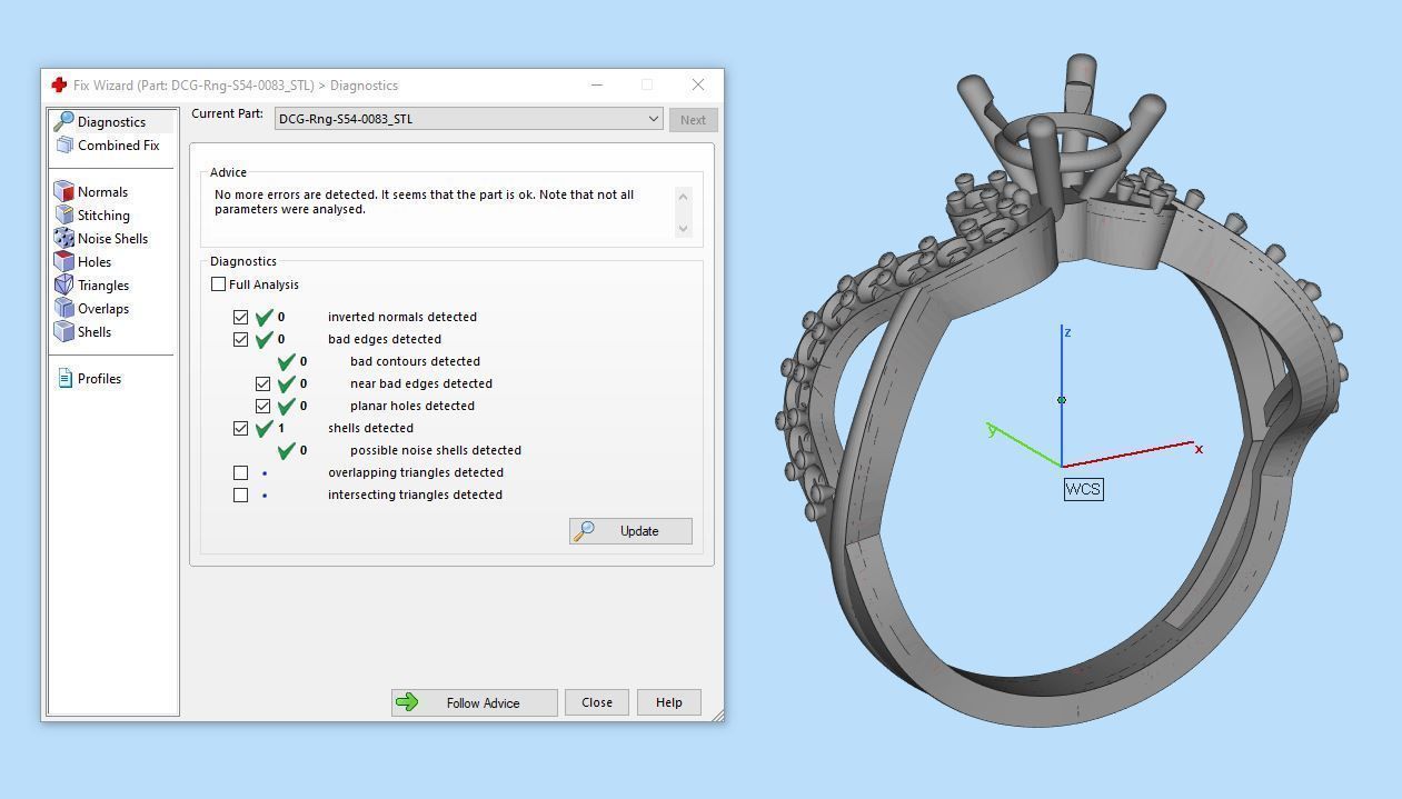 Solitaire ring 3D print model_8