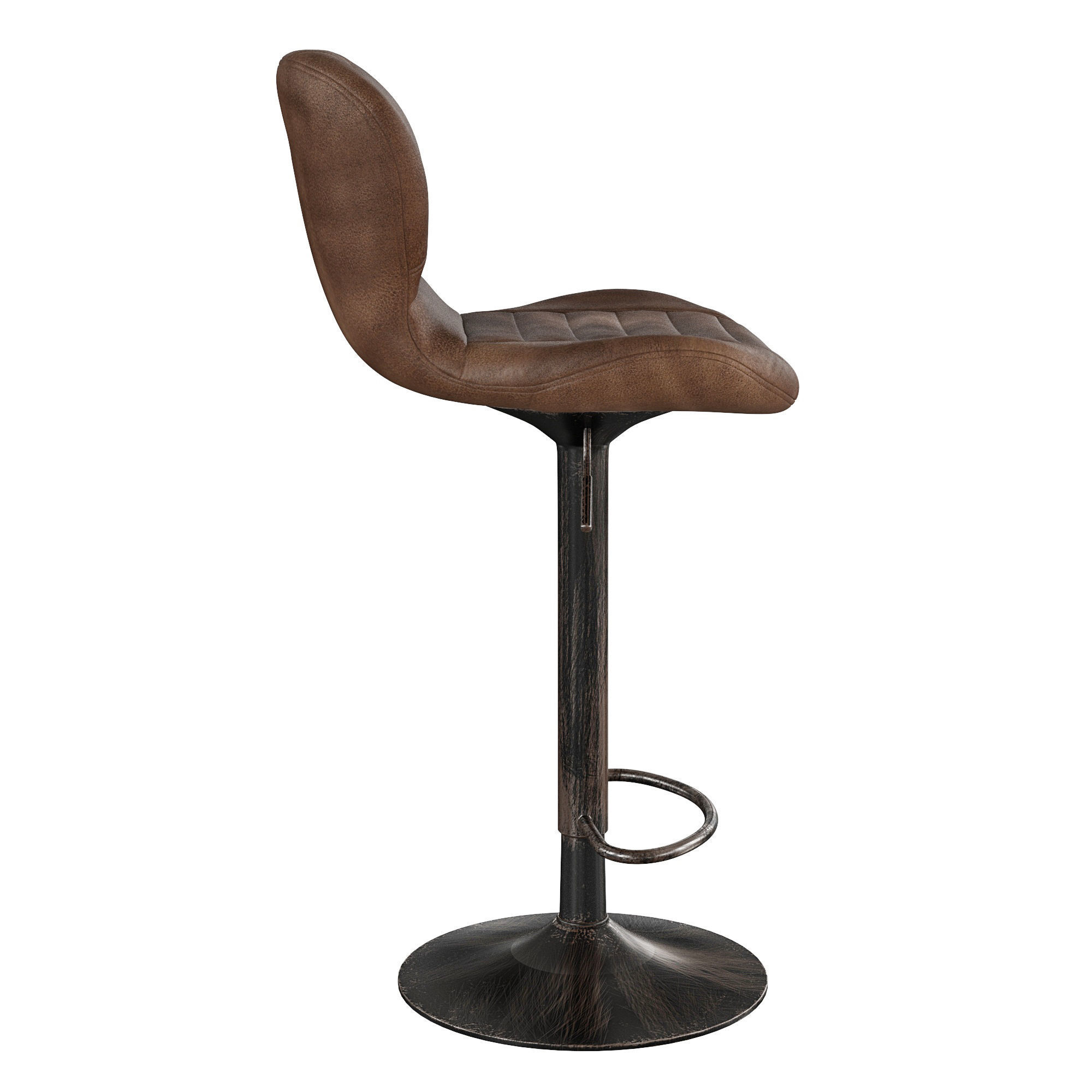 Bar stool Hold 3D model_3