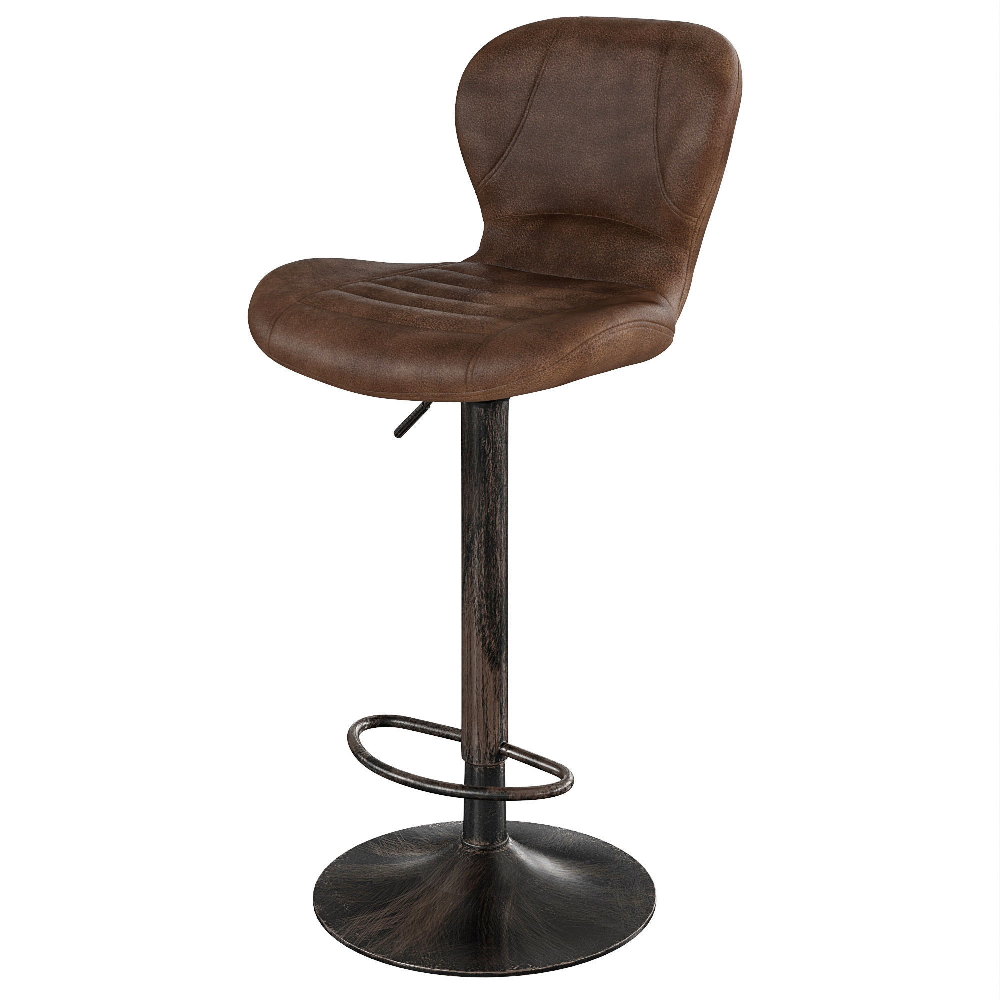 Bar stool Hold 3D model_8