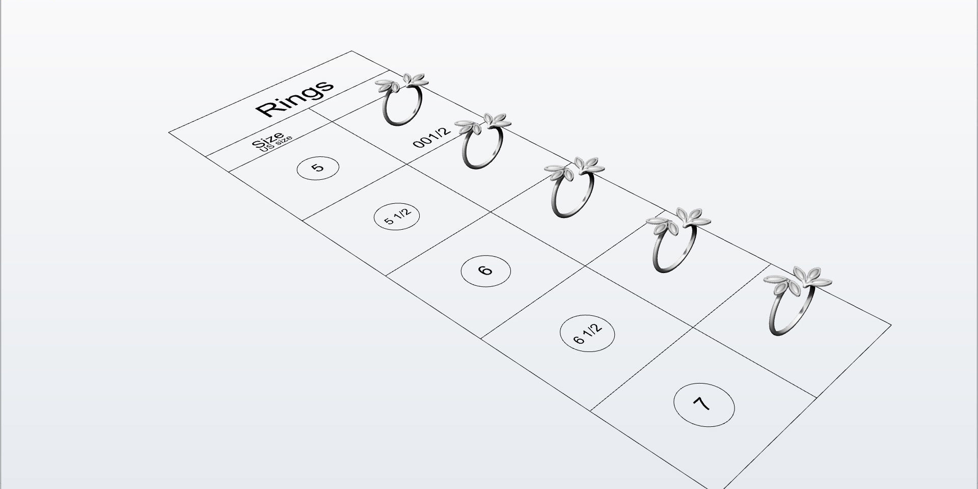 3D printable Ring 001 from Golden ring black pearl and STL files 3D print model_2