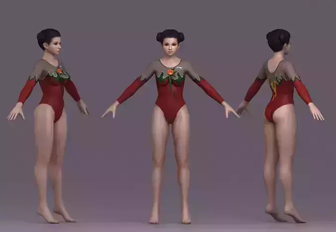 Chinese female gymnasts