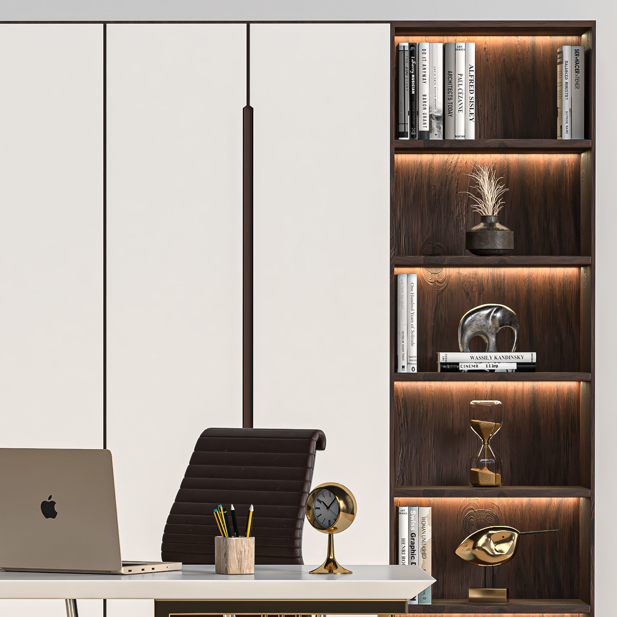 Workplace 01 3D model_3