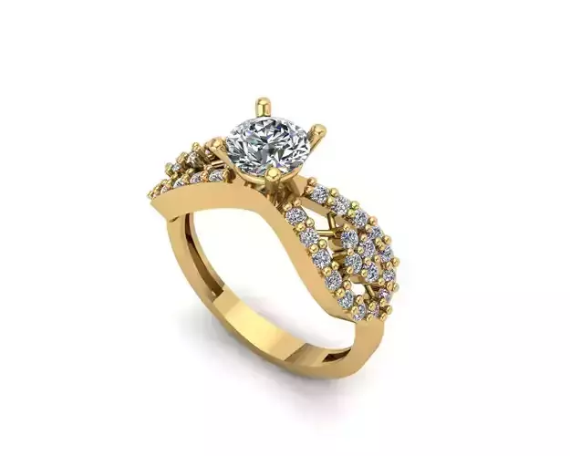 Solitaire ring 