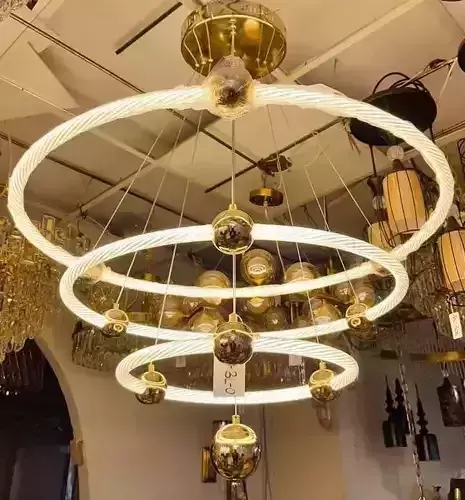 Interior 3d Glow Lights Model