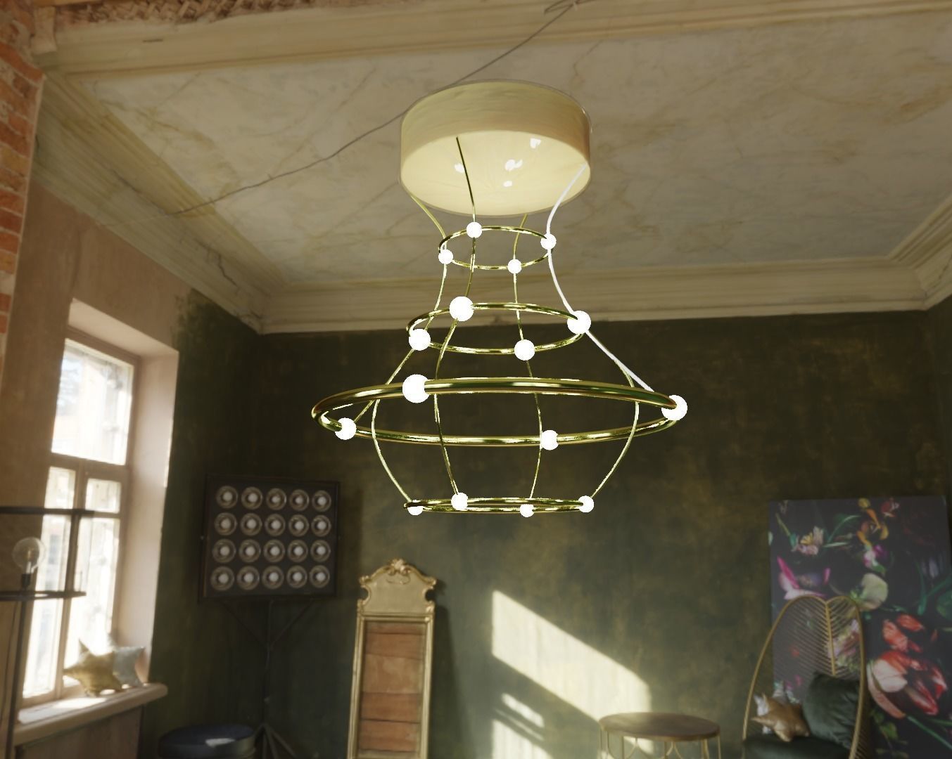 Interior 3d Glow Lights Model 3D model_3