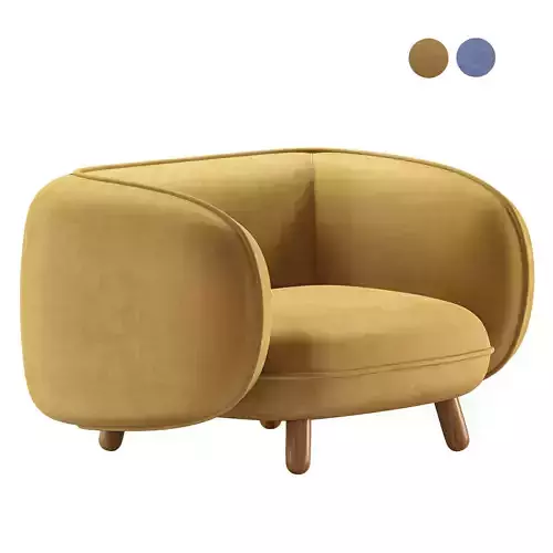 Basset armchair