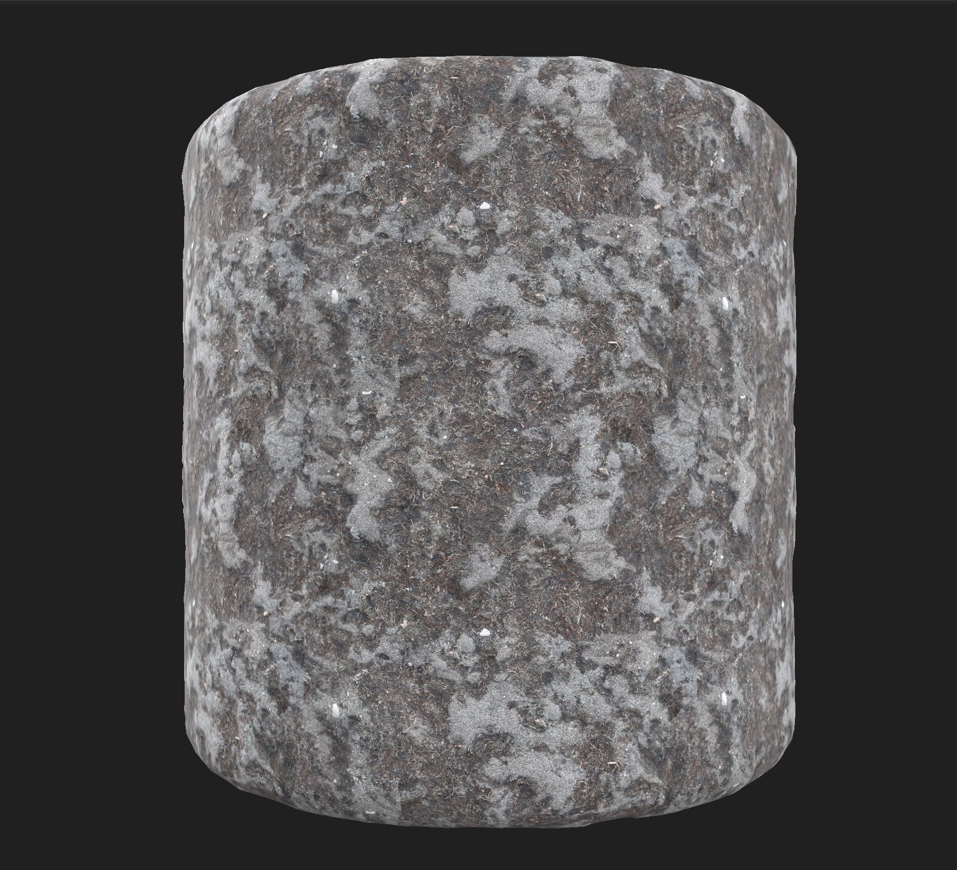 PBR 4K photorealistic Volcanic sand with seaweed Texture_4